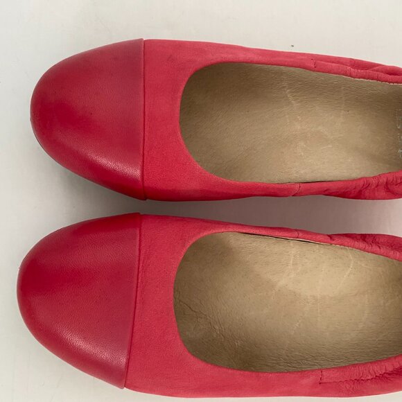 Dansko Red Flat Shoes - Picture 4 of 12